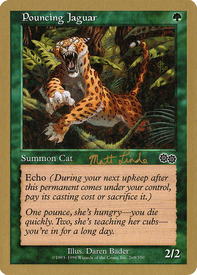 Pouncing Jaguar (Matt Linde) [World Championship Decks 1999] | Sanctuary Gaming