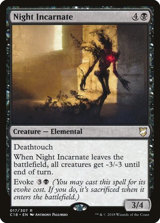 Night Incarnate [Commander 2018] | Sanctuary Gaming