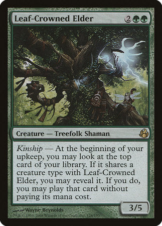 Leaf-Crowned Elder [Morningtide] | Sanctuary Gaming