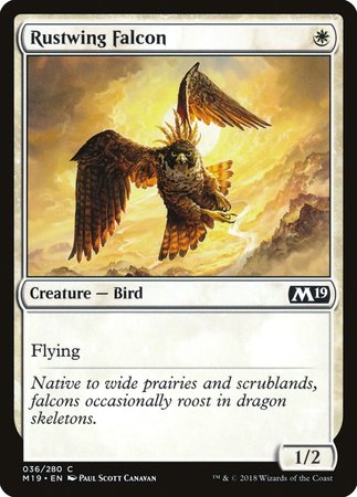 Rustwing Falcon [Core Set 2019] | Sanctuary Gaming