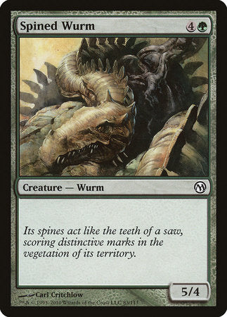Spined Wurm [Duels of the Planeswalkers] | Sanctuary Gaming