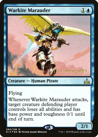 Warkite Marauder [Rivals of Ixalan Promos] | Sanctuary Gaming