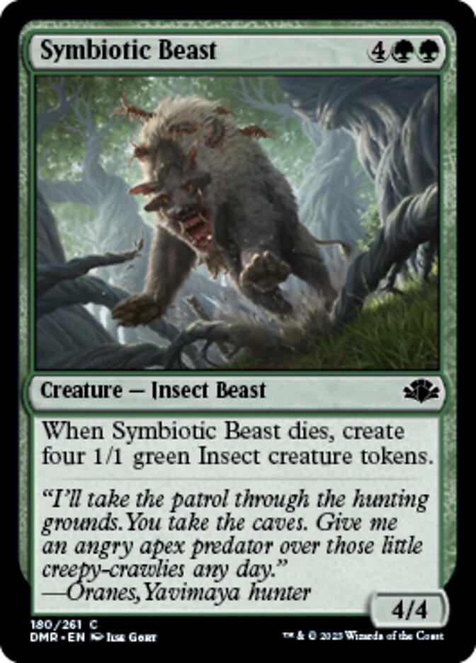 Symbiotic Beast [Dominaria Remastered] | Sanctuary Gaming