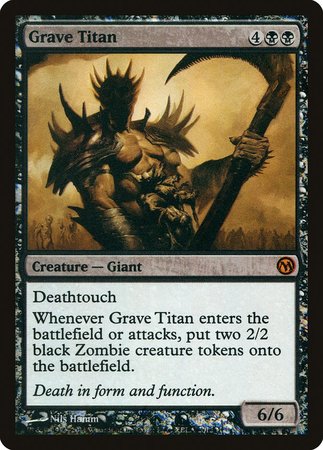 Grave Titan [Duels of the Planeswalkers 2011 Promos ] | Sanctuary Gaming