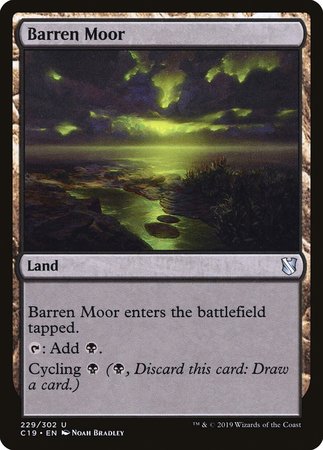 Barren Moor [Commander 2019] | Sanctuary Gaming