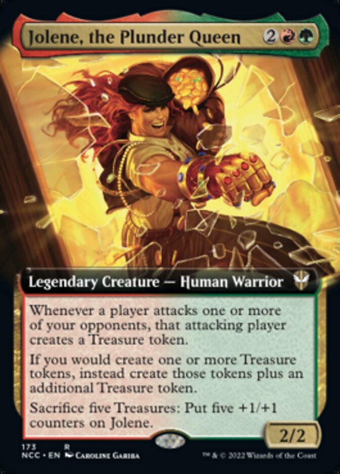 Jolene, the Plunder Queen (Extended Art) [Streets of New Capenna Commander] | Sanctuary Gaming