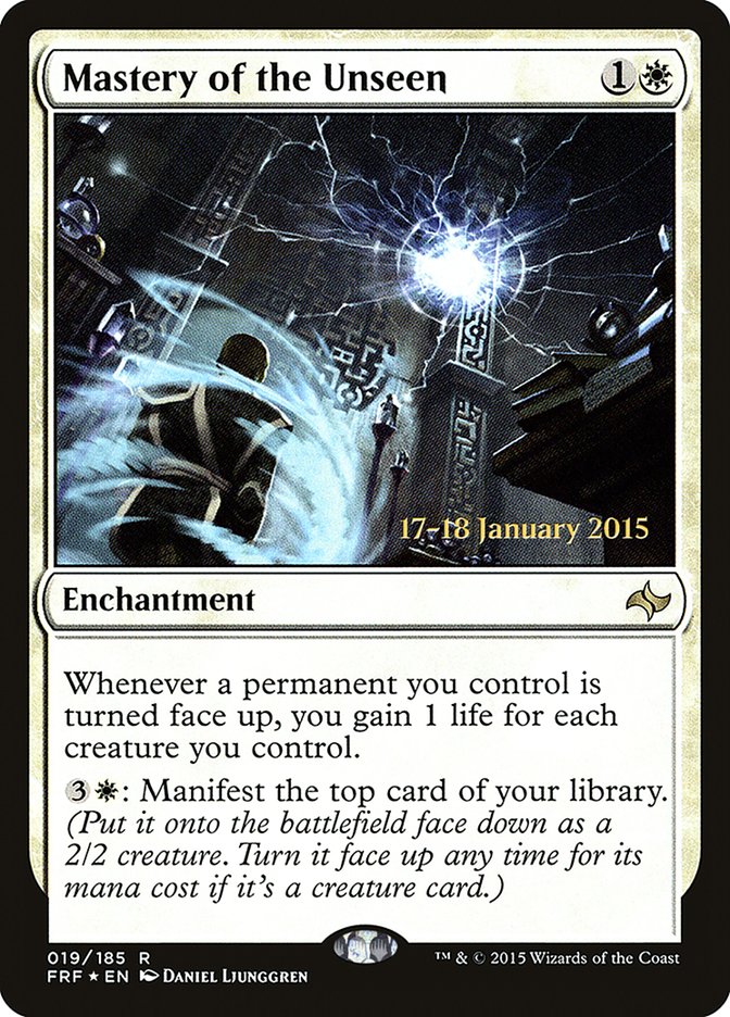 Mastery of the Unseen  [Fate Reforged Prerelease Promos] | Sanctuary Gaming