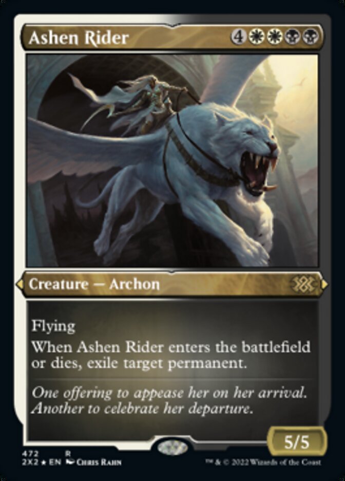 Ashen Rider (Foil Etched) [Double Masters 2022] | Sanctuary Gaming