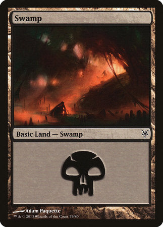 Swamp (79) [Duel Decks: Sorin vs. Tibalt] | Sanctuary Gaming