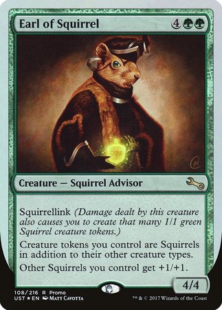 Earl of Squirrel [Unstable Promos] | Sanctuary Gaming