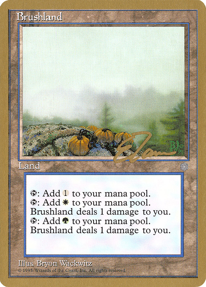 Brushland (Eric Tam) [Pro Tour Collector Set] | Sanctuary Gaming