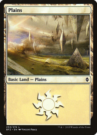 Plains (253) [Battle for Zendikar] | Sanctuary Gaming