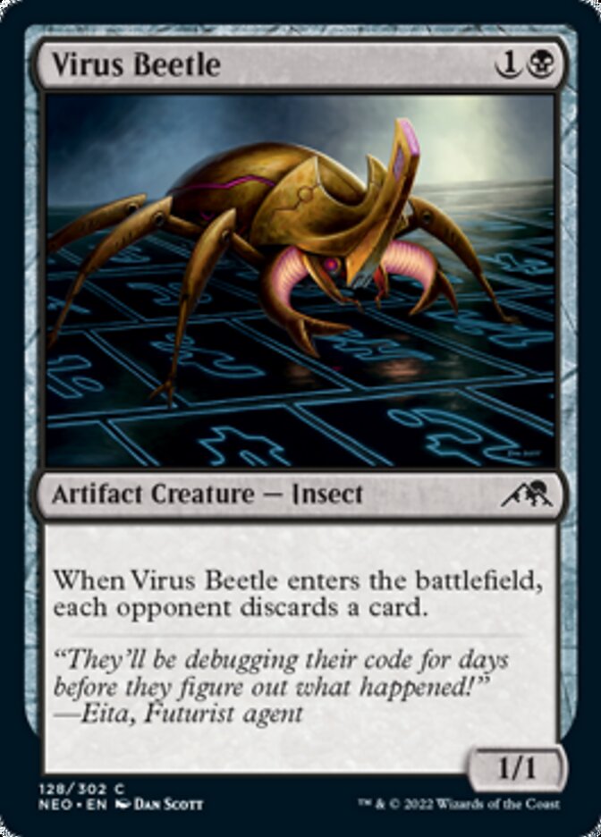 Virus Beetle [Kamigawa: Neon Dynasty] | Sanctuary Gaming