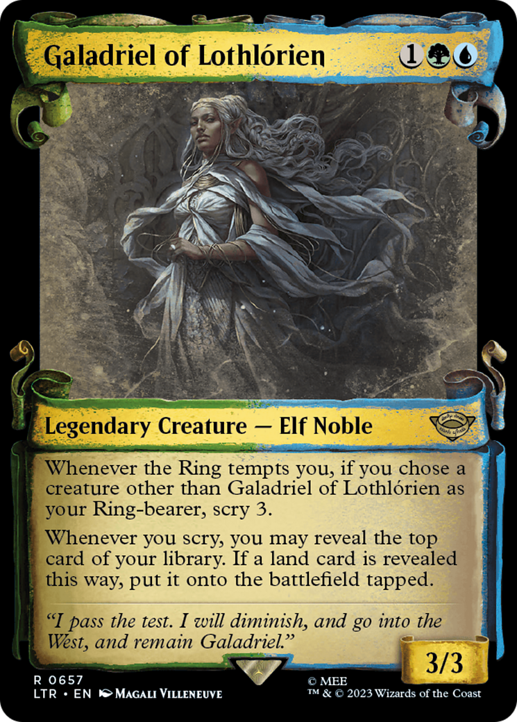 Galadriel of Lothlorien [The Lord of the Rings: Tales of Middle-Earth Showcase Scrolls] | Sanctuary Gaming