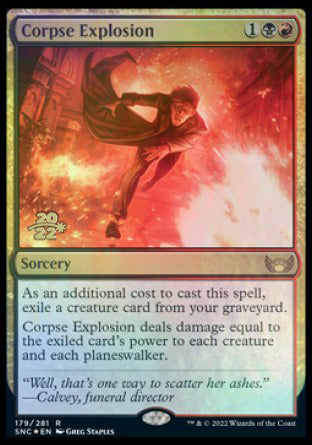 Corpse Explosion [Streets of New Capenna Prerelease Promos] | Sanctuary Gaming