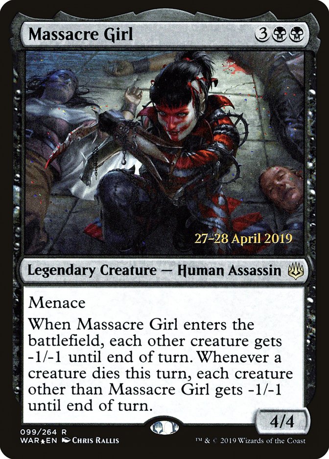 Massacre Girl  [War of the Spark Prerelease Promos] | Sanctuary Gaming
