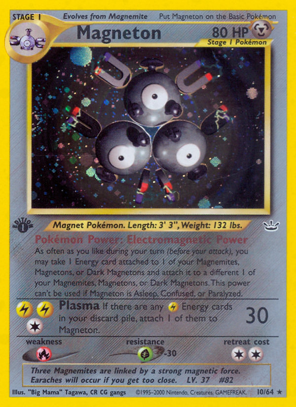 Magneton (10/64) [Neo Revelation 1st Edition] | Sanctuary Gaming