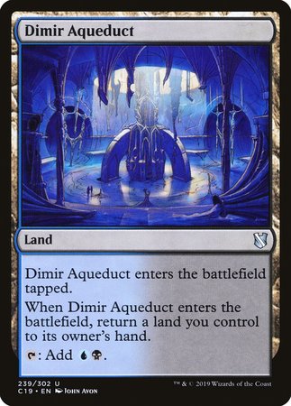 Dimir Aqueduct [Commander 2019] | Sanctuary Gaming