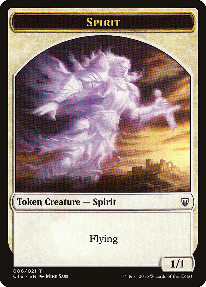 Spirit (006/021) [Commander 2016 Tokens] | Sanctuary Gaming