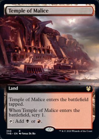 Temple of Malice (Extended Art) [Theros Beyond Death] | Sanctuary Gaming