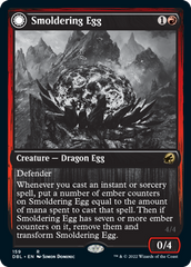Smoldering Egg // Ashmouth Dragon [Innistrad: Double Feature] | Sanctuary Gaming