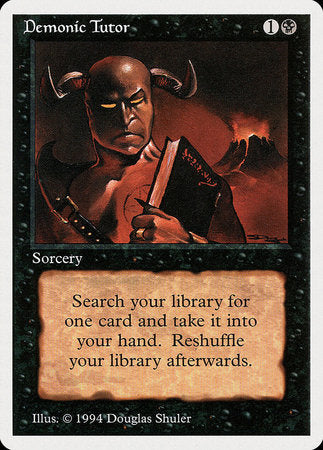 Demonic Tutor [Summer Magic / Edgar] | Sanctuary Gaming