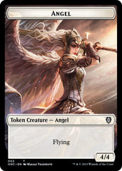 Soldier (007) // Angel Double-Sided Token [Phyrexia: All Will Be One Commander Tokens] | Sanctuary Gaming