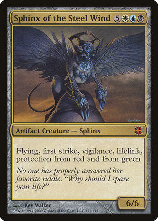 Sphinx of the Steel Wind [Alara Reborn] | Sanctuary Gaming