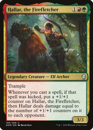 Hallar, the Firefletcher [Dominaria] | Sanctuary Gaming