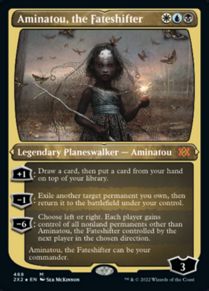 Aminatou, the Fateshifter (Foil Etched) [Double Masters 2022] | Sanctuary Gaming