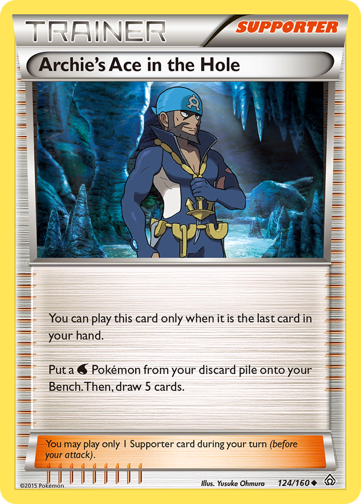 Archie's Ace in the Hole (124/160) [XY: Primal Clash] | Sanctuary Gaming