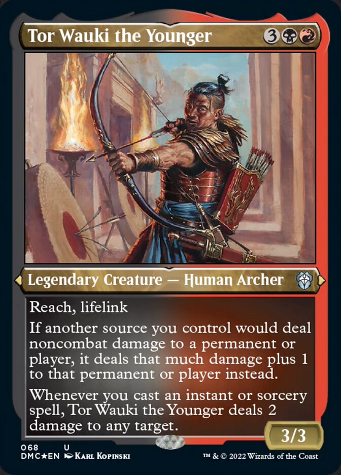 Tor Wauki the Younger (Foil Etched) [Dominaria United Commander] | Sanctuary Gaming