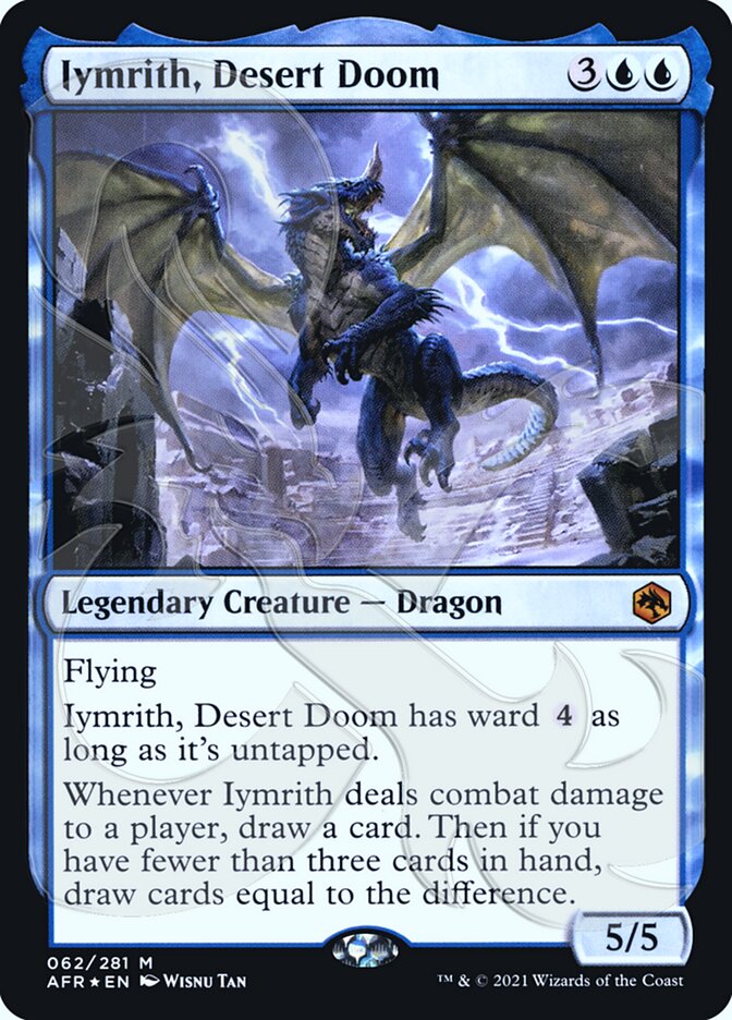 Iymrith, Desert Doom (Ampersand Promo) [Dungeons & Dragons: Adventures in the Forgotten Realms Promos] | Sanctuary Gaming