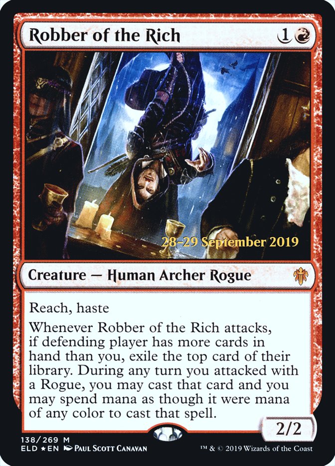 Robber of the Rich  [Throne of Eldraine Prerelease Promos] | Sanctuary Gaming