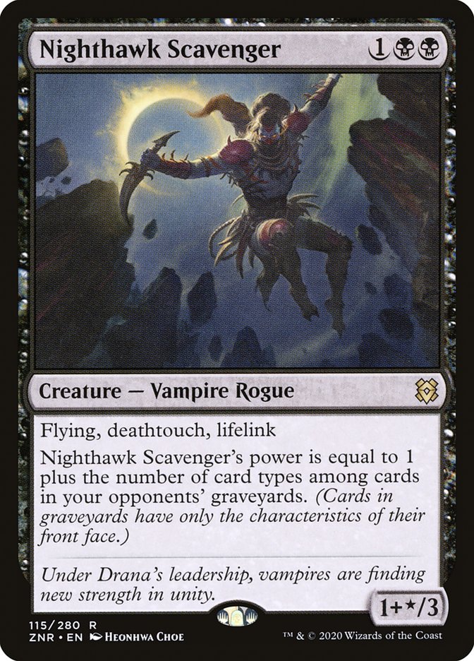 Nighthawk Scavenger [Zendikar Rising] | Sanctuary Gaming