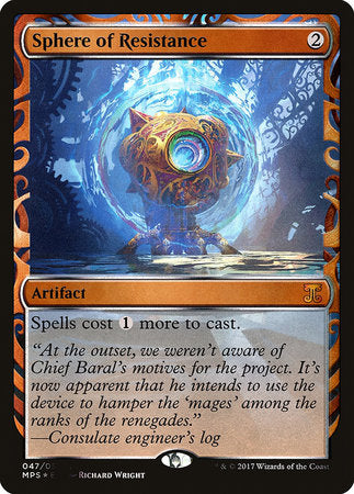 Sphere of Resistance [Kaladesh Inventions] | Sanctuary Gaming