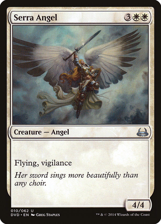 Serra Angel (Divine vs. Demonic) [Duel Decks Anthology] | Sanctuary Gaming