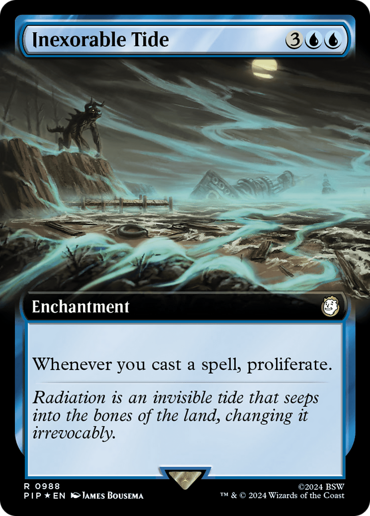 Inexorable Tide (Extended Art) (Surge Foil) [Fallout] | Sanctuary Gaming