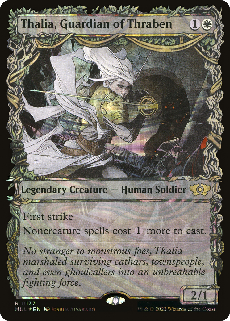 Thalia, Guardian of Thraben (Halo Foil) [Multiverse Legends] | Sanctuary Gaming