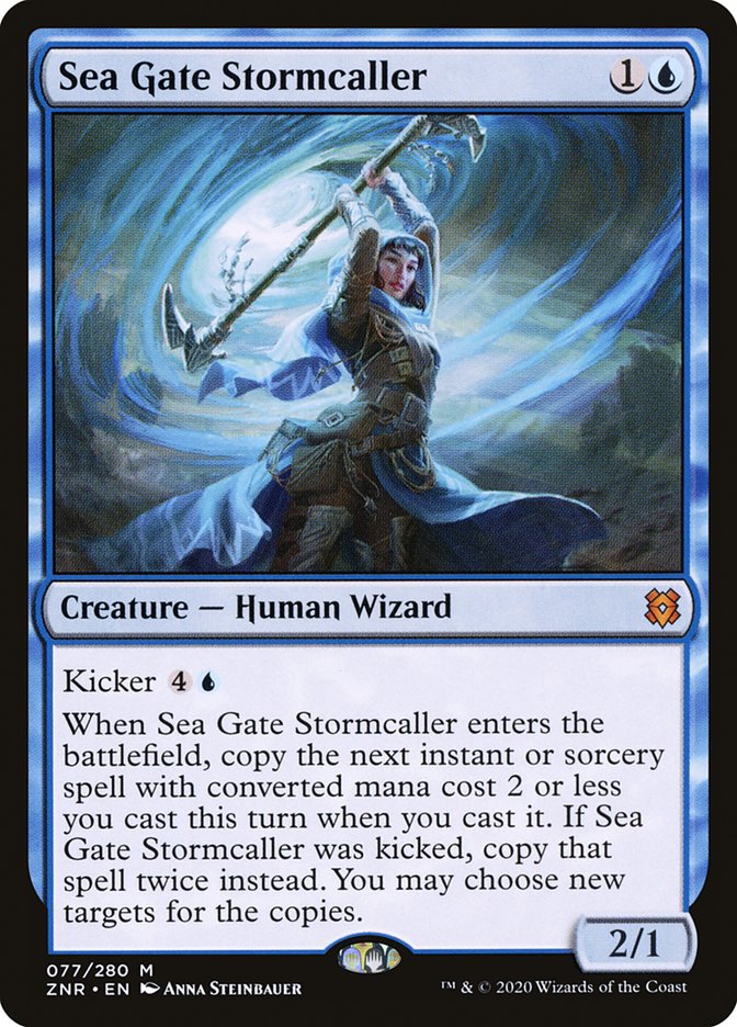 Sea Gate Stormcaller [Zendikar Rising] | Sanctuary Gaming