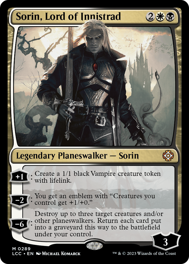 Sorin, Lord of Innistrad [The Lost Caverns of Ixalan Commander] | Sanctuary Gaming