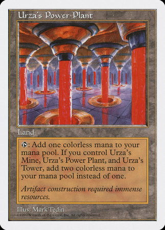 Urza's Power Plant [Fifth Edition] | Sanctuary Gaming