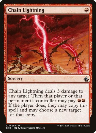 Chain Lightning [Battlebond] | Sanctuary Gaming