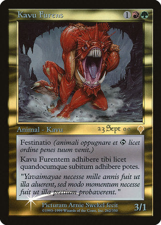 Raging Kavu (Latin) [Prerelease Events] | Sanctuary Gaming