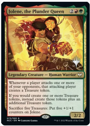 Jolene, the Plunder Queen (Promo Pack) [Streets of New Capenna Commander Promos] | Sanctuary Gaming