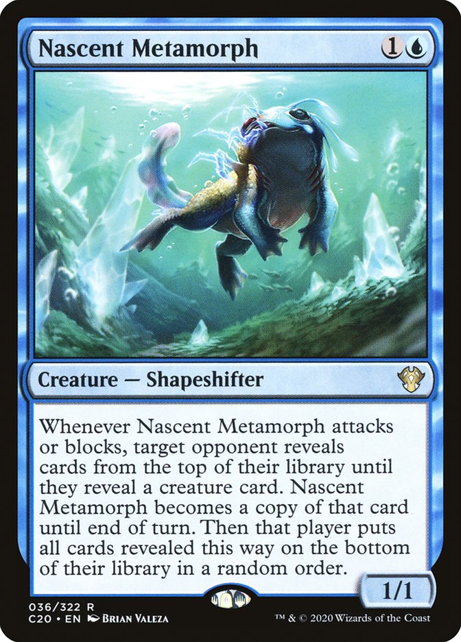 Nascent Metamorph [Commander 2020] | Sanctuary Gaming