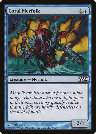 Coral Merfolk [Magic 2012] | Sanctuary Gaming