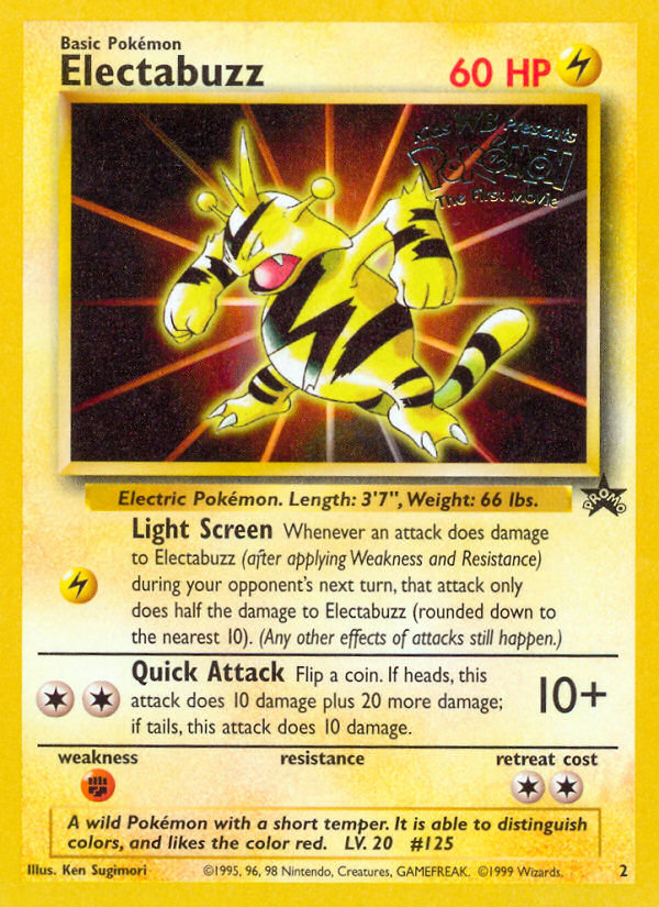 Electabuzz (2) [Wizards of the Coast: Black Star Promos] | Sanctuary Gaming