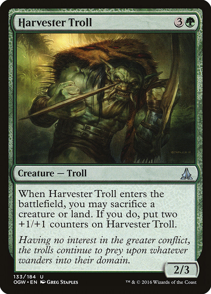 Harvester Troll [Oath of the Gatewatch] | Sanctuary Gaming