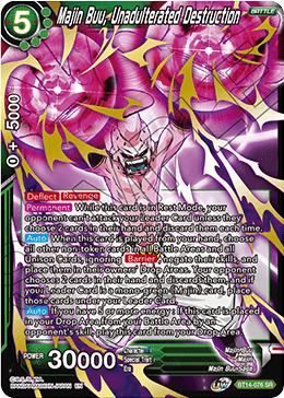 Majin Buu, Unadulterated Destruction (BT14-076) [Cross Spirits] | Sanctuary Gaming